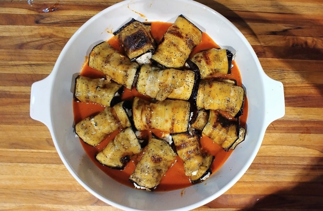 Easy Eggplant Involtini
